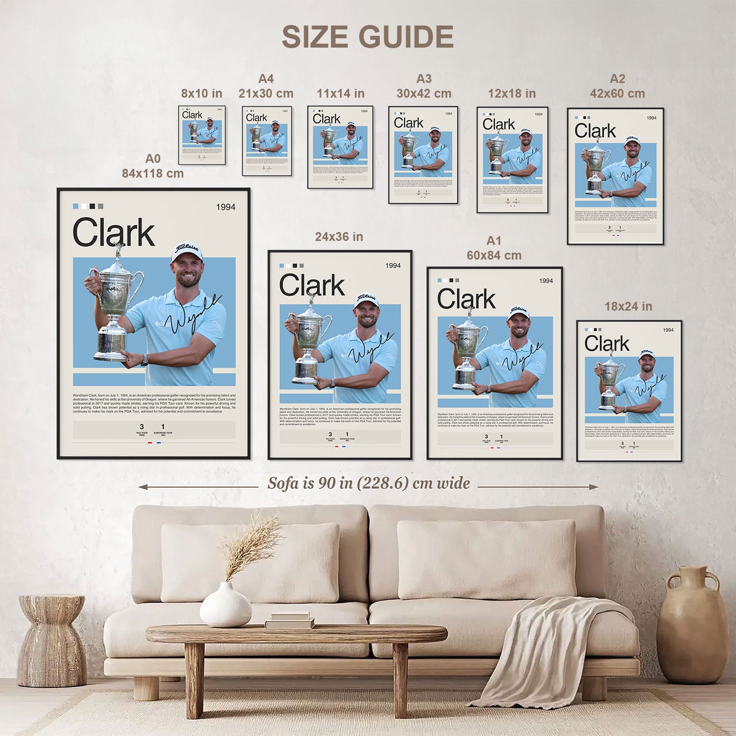 Wyndham Clark Poster Postersport