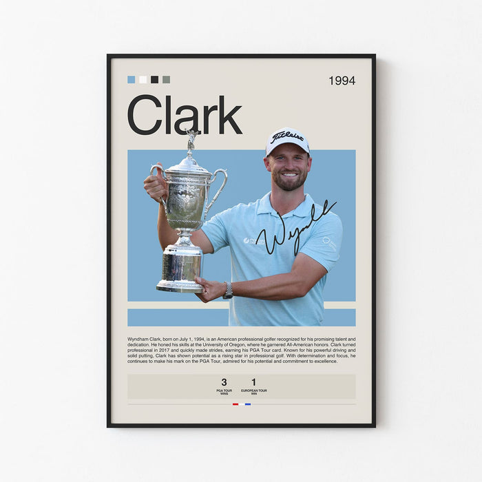 Wyndham Clark Poster