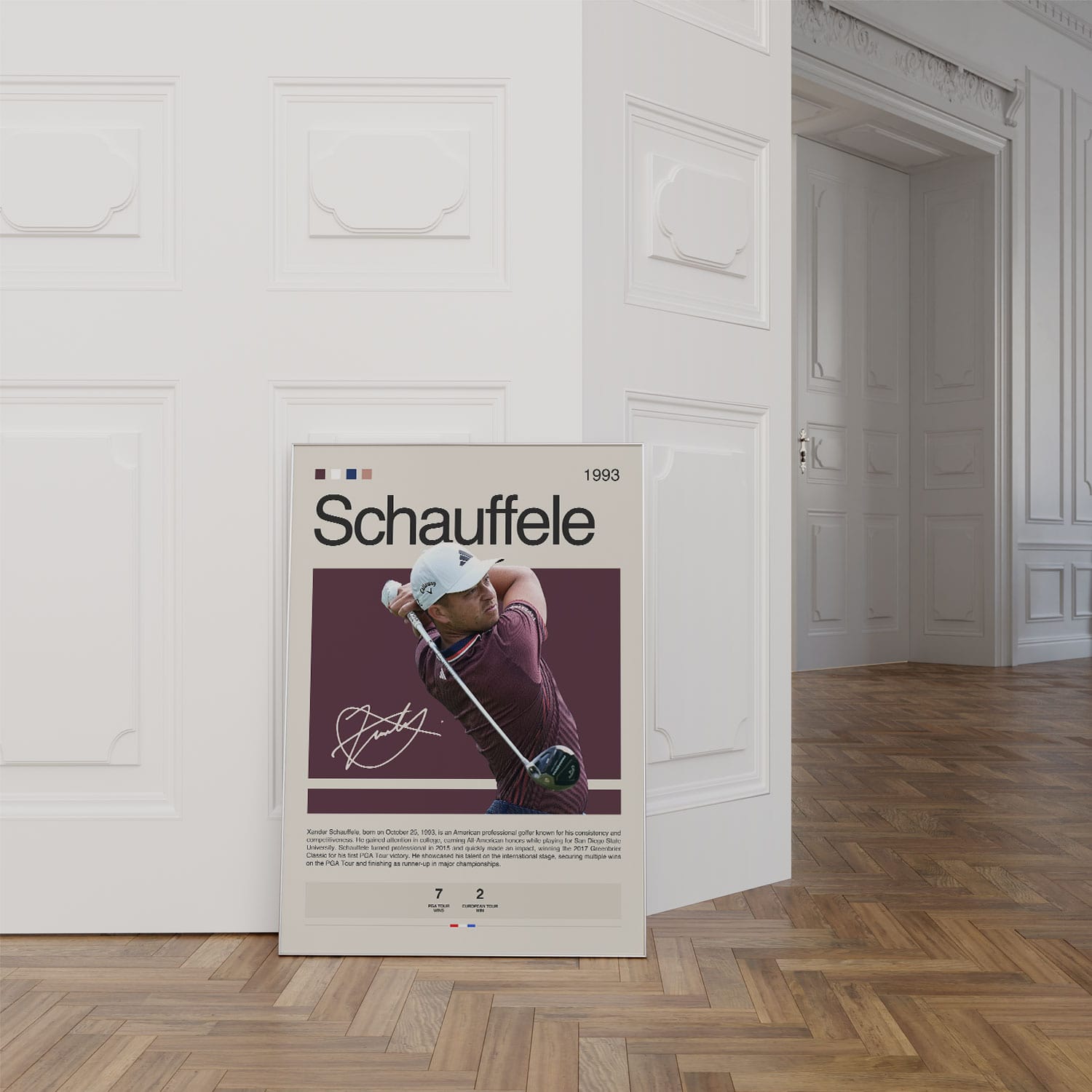 Xander Schauffele Poster Postersport