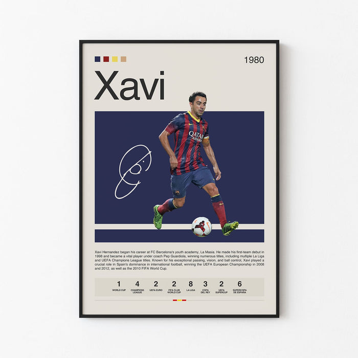 Xavi Poster