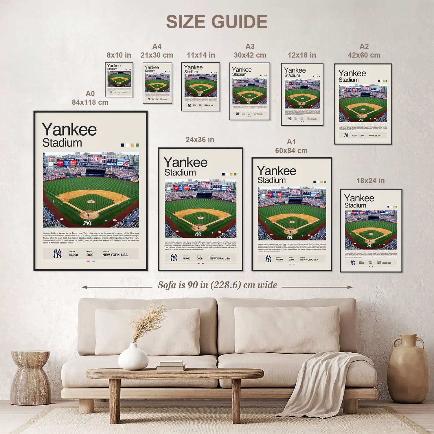 Yankee Stadium Poster Postersport