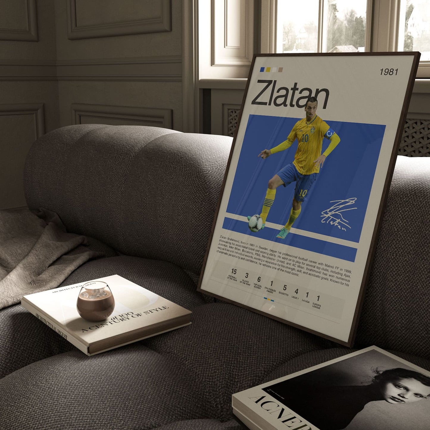 Zlatan Ibrahimovic Poster Postersport