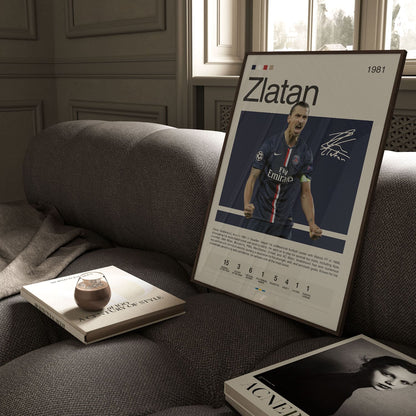 Zlatan Ibrahimovic Poster Postersport