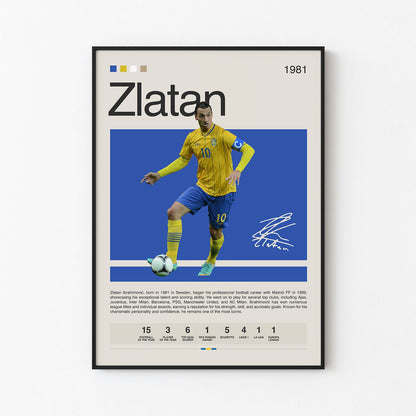 Zlatan Ibrahimovic Poster Postersport