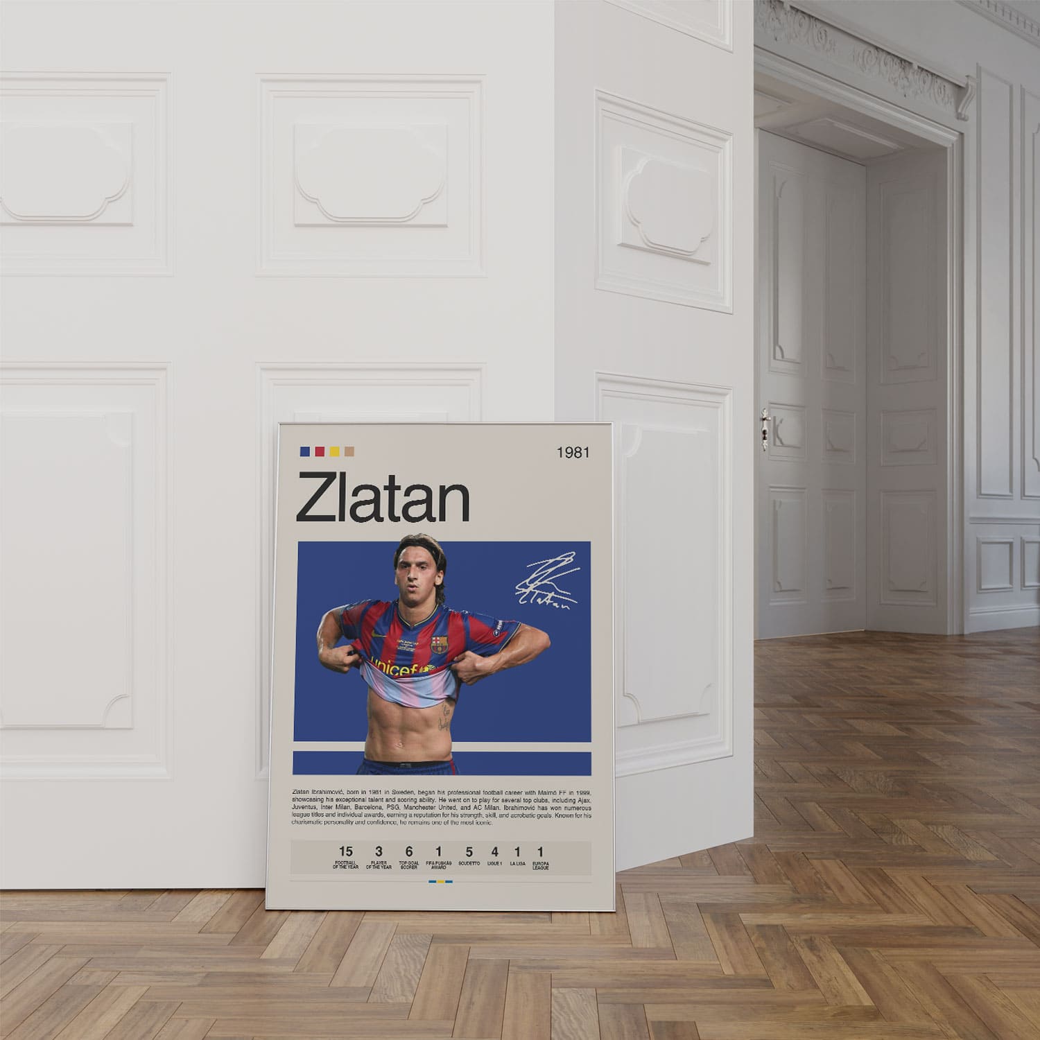 Zlatan Ibrahimovic Poster Postersport